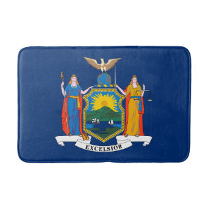 New York State Flag Bath Mat
