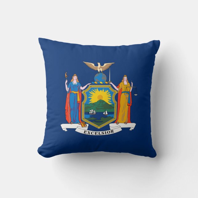 New York State Flag Cushion (Front)