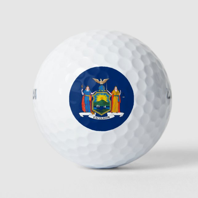New York State Flag Golf Balls (Front)
