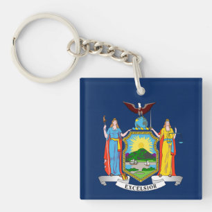 New York state flag Key Ring