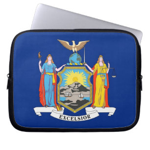 New York State Flag Laptop Sleeve