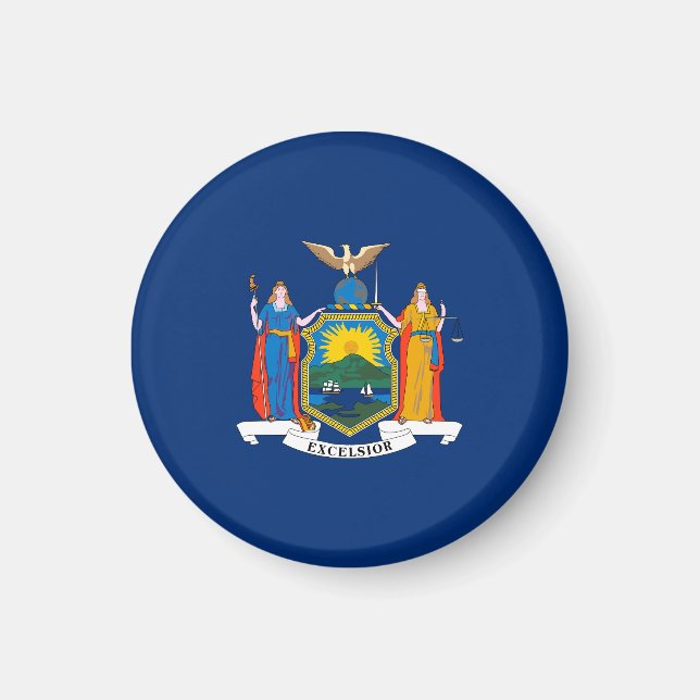 New York State Flag  Magnet (Front)