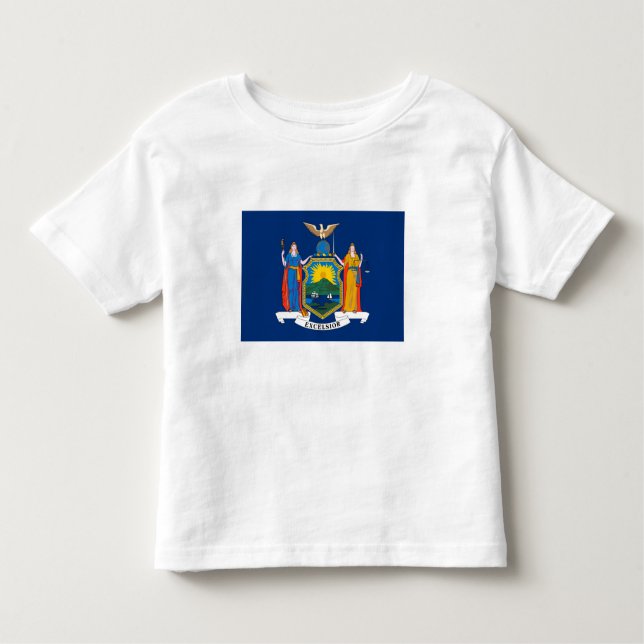 New York State Flag Toddler T-Shirt (Front)