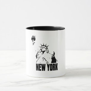 new york state i love ny coffee mug design
