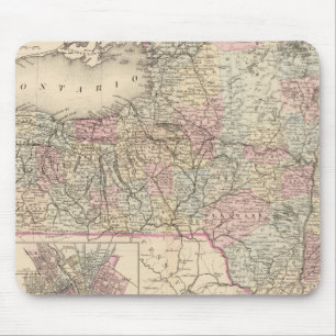 New York State Mouse Pad
