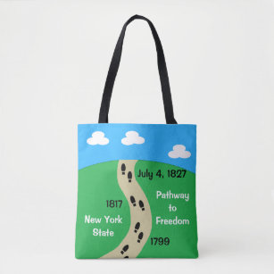 New York State- Pathway to Freedom Tote Bag