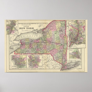 New York State Poster