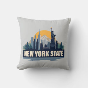 New York State, United States of America Cushion