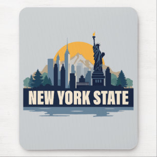New York State, United States of America Mouse Pad