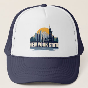 New York State, United States of America Trucker Hat