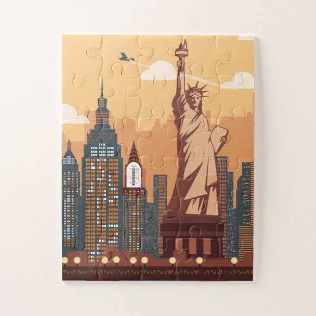 New York Statue of Liberty jigsaw puzzle (Vertical)