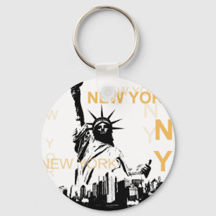 New York Statue of Liberty Key Ring