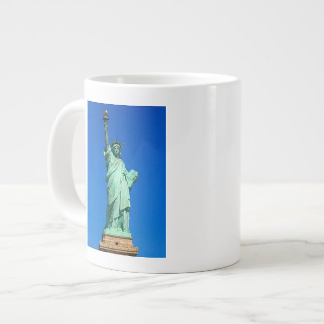 New-York, Statue of Liberty Large Coffee Mug (Front Left)