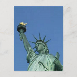 NEW YORK STATUE OF LIBERTY POSTCARD
