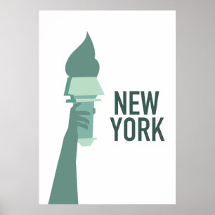 New York Statue of Liberty Poster
