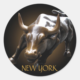 New York Stickers New York Bull Souvenir Stickers