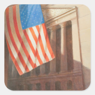 New York Stock Exchange 2010 Square Sticker