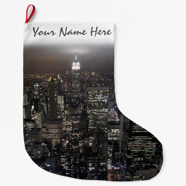 New York Stocking New York Christmas Stocking (Front)