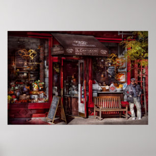 New York - Store - Greenwich Village - Il Cantucci Poster
