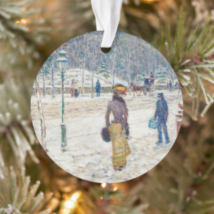 New York Street (1902) , Vintage Ornament