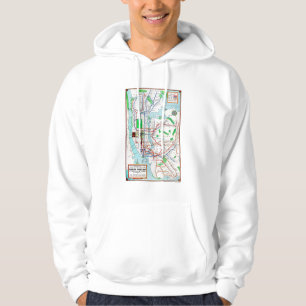 New York: Subway Map, 1940 Hoodie