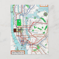 New York: Subway Map, 1940