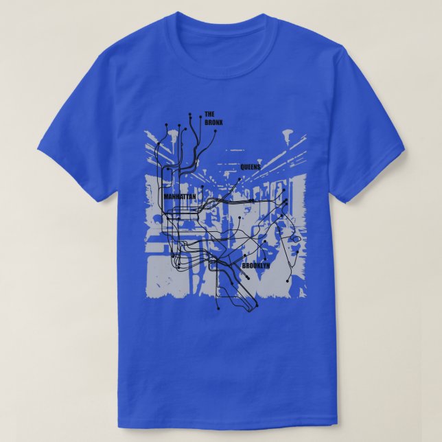 New York Subway T-Shirt (Design Front)