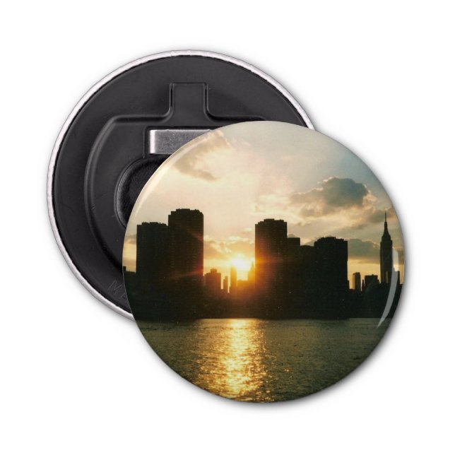 New York Sunset Bottle Opener (Front)