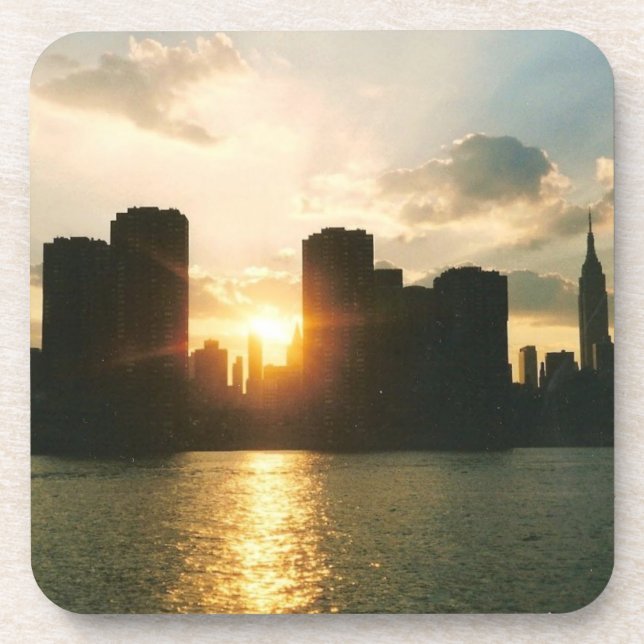 New York Sunset Coaster (Front)