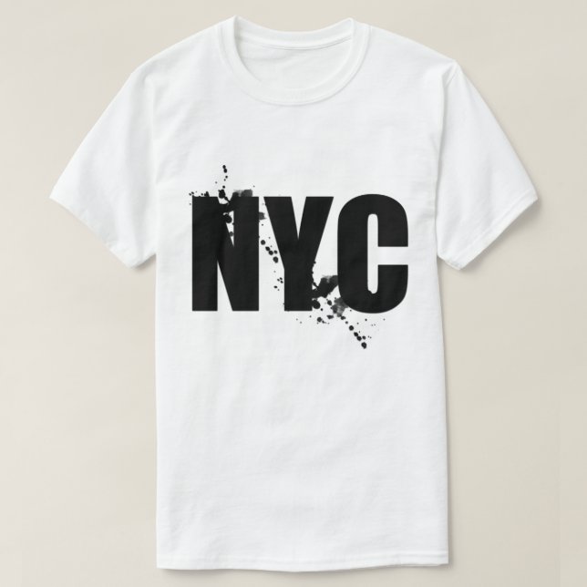 New York T-Shirt, NYC T-Shirt, NY city T-Shirt (Design Front)