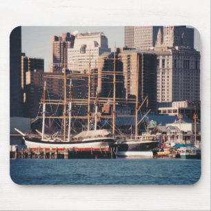 New York tall ships mousepad