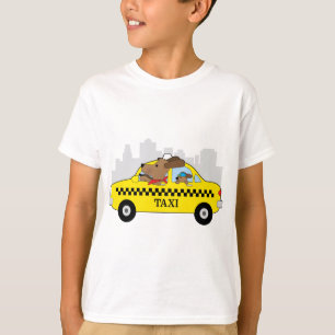 New York Taxi Dog T-Shirt