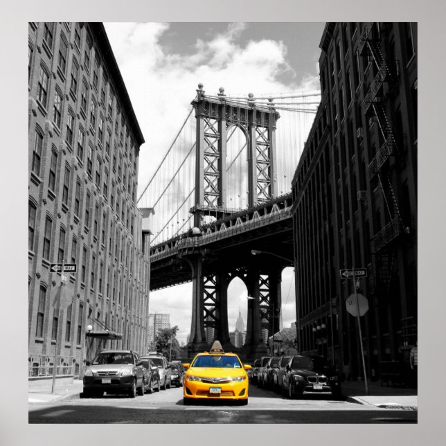 New York Taxi Poster (Front)