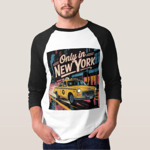 New York Taxi Rides & Street Lights T-Shirt