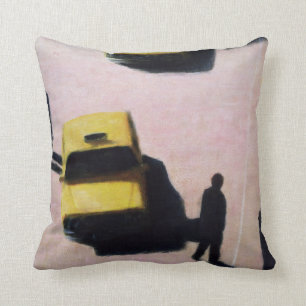 New York Taxis 1990 Cushion