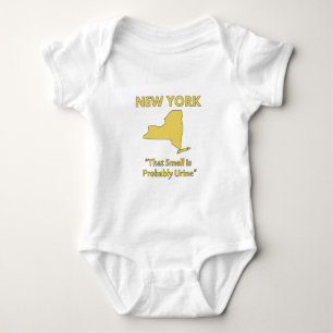 New York - That Smell Is Probably Urine Baby Bodysuit