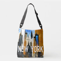 New York The Big Apple Abstract Painting