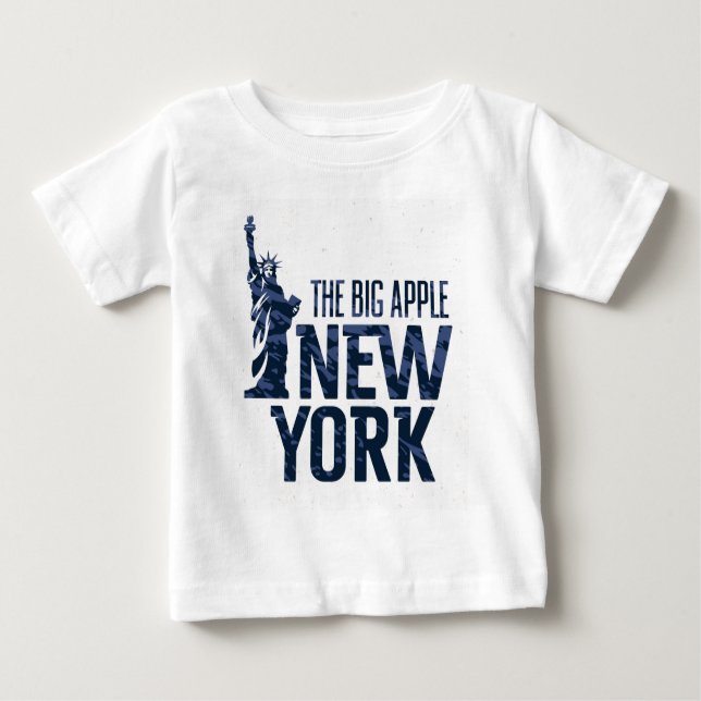 New York | The Big Apple Baby T-Shirt (Front)