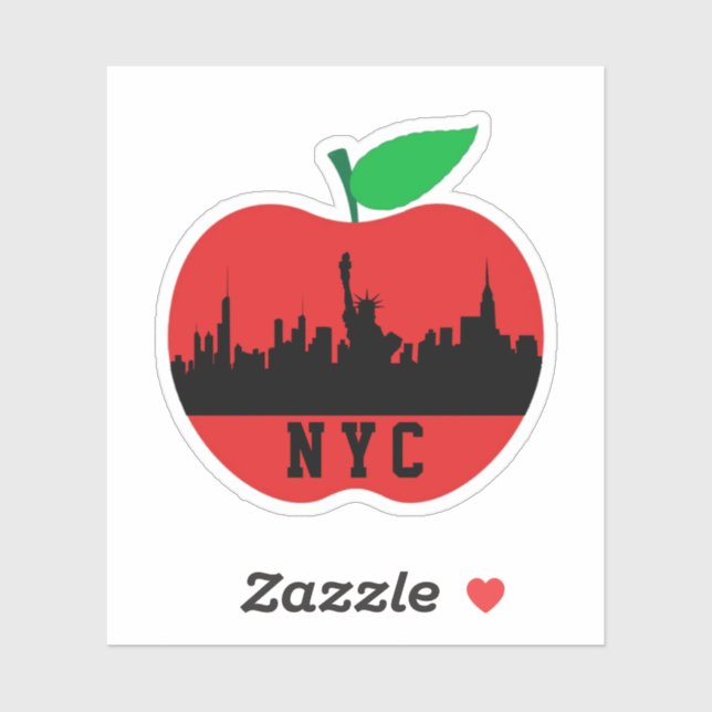 New York The Big Apple - New York State (Sheet)