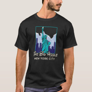 New York The Big Apple Usa America New Yorker Trav T-Shirt