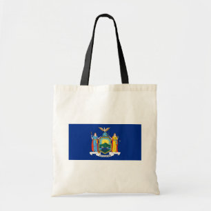 New York The Empire State Flag Coat of Arms Tote B Bag