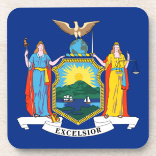 New York: The Empire State, Home Big Apple Flag Coaster