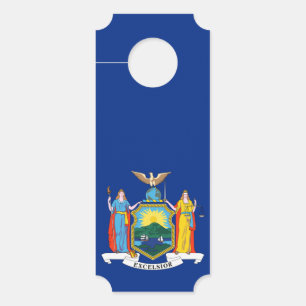 New York: The Empire State, Home Big Apple Flag Door Hanger