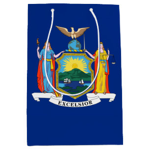 New York: The Empire State, Home Big Apple Flag Medium Gift Bag