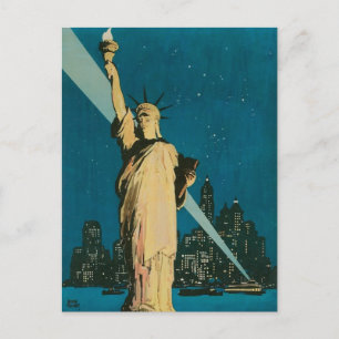 New York: The Wonder City of the World Poster Postcard