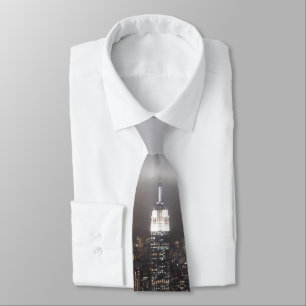New York Ties Empire State NYC Neckties Customise