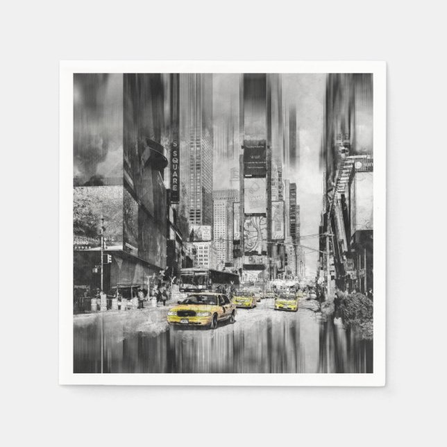 New York Times Square Napkin (Front)