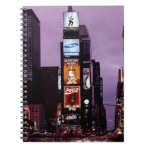 New York Times Square traffic at night