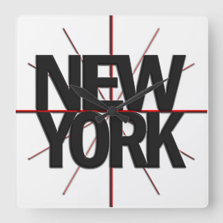 New York Timezone Wall Clock