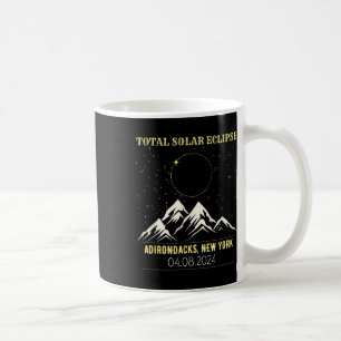 New York Total Solar Eclipse 2024 Coffee Mug